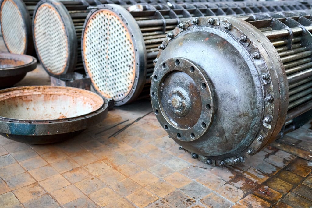 Beläge und Korrosion durch Wasserchemie im Dampfkessel